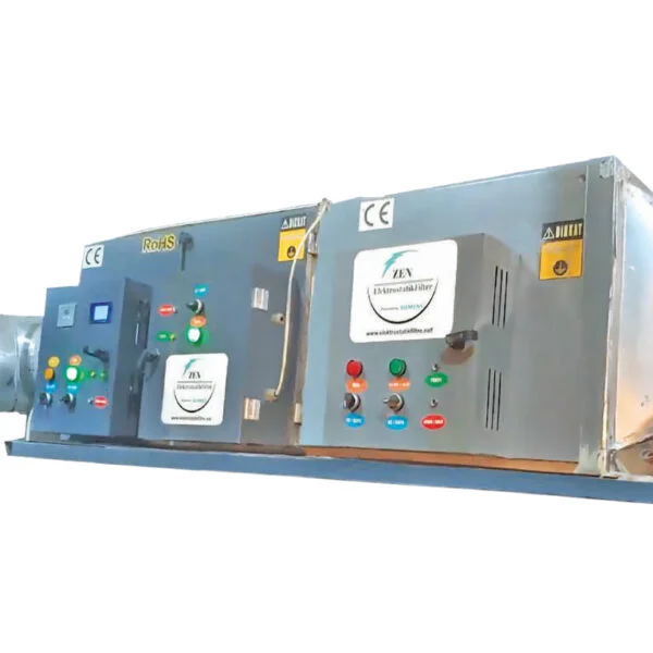 Solid Fuel Electrostatic Filter for Wood Fire Smoke