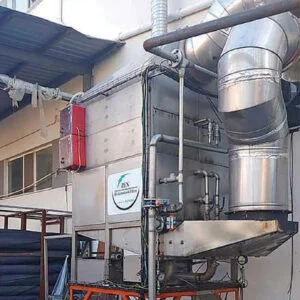 Electrostatic Filter for RAM Chimney