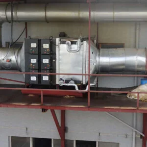 Electrostatic Filter for RAM Chimney
